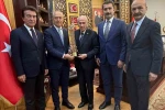 Türkiye Bisiklet Federasyonu’ndan MHP Genel Başkanı Devlet Bahçeli’ye ziyaret