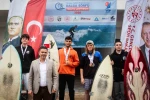 Türkiye Dalga Sörfü Şampiyonası Samandağ’da tamamlandı 