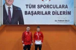 Türkiye güreş şampiyonasında ikinci oldu 