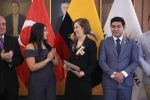 Türkiye’nin Ekvador Büyükelçisi Yalçın’a onur nişanı 