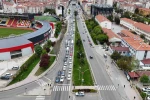 Türkiye’nin geçiş güzergahı Yozgat’ta bayram trafiği yoğunluğu 
