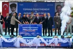 Uşak’ta inşa edilecek öğretmenevi ve akşam sanat okulunun temeli atıldı 