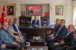 Vali Eldivan’dan Kaymakam Yıldırım’a Ahat’a hayırlı olsun ziyareti