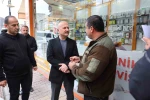 Vali Varol’dan esnafa ziyaret 