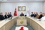 Vali yardımcıları değerlendirme toplantısı yapıldı