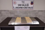 Van’da kaçak sigara ve malzeme ele geçirildi