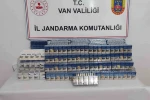Van’da kaçak sigara ele geçirildi 
