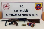 Van’da silah ele geçirildi