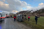 Van’da trafik kazası: 11 yaralı 