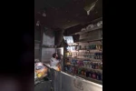 Van’ın Erciş ilçesinde iş yeri yangını 