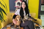 Veteriner kliniğindeki kedi ve köpek arasındaki ilginç dostluk