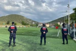 Vezirhanspor-1299 Bilecikspor maçında üst düzey güvenlik 