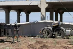 Yaklaşık 15 tonluk beton blok altında kaldılar: 1 ölü, 1 yaralı