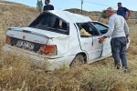 Yalvaç’ta otomobil şarampole devrildi: 1 yaralı