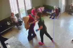 Yaşlı bakım merkezinde skandal görüntüler: Hastaya şiddet ve tükürme kamerada 