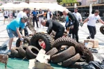 Yeni Foça’da denizden çıkanlar şaşırttı