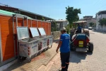 Yenipazar’da haşereye karşı ilaçlama çalışmaları sürüyor
