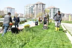 Yeşilyurt’ta park ve yeşil alanlarda bakım ve onarım çalışması 