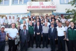 Yıldırım, Otlukbeli’nde belediye çalışmalarını inceledi