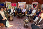 Yılmaz Şehitkamil’in otağında misafirlerini ağırladı