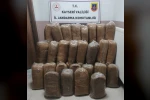 Yolcu otobüsünde 510 kilo kaçak tütün bulundu 