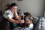 Yozgat İl Jandarma Komutanlığı kız çocuklarını unutmadı 