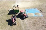 Yozgat’ta mercimek hasadının ardından patoz mesaisi başladı 