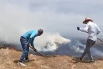Yüksekova’da bin balya ot kül oldu 