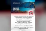 Zonguldak’ta iki gün boyunca denize girişler yasaklandı 
