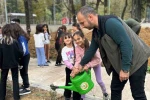 Zonguldak’ta ilkokul öğrencileri fidan dikti 