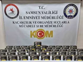 10 bin doldurulmuş makaron ele geçirildi
