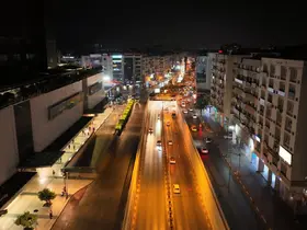 100. Yıl Caddesi’nde baştan sona yenileme çalışmaları sürüyor
