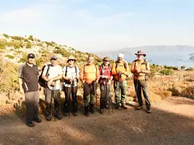128 doğasever Marmaris’in doğasında yürümek için geldi
