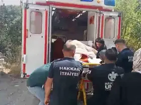 140 kiloluk hasta için itfaiye ekipleri seferber oldu
