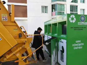 15 sitede ayrıştırılan atıklar geri dönüşüme entegre ediliyor

