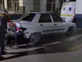 200 bin TL’lik otomobille 2 buçuk milyon TL’lik kokain kaçırırlarken yakalandılar
