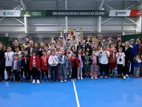 23 Nisan Tenis Turnuvası Karatay'da tamamlandı