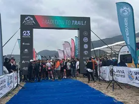 23 ülkeden 820 sporcu Alanya Ultra Trail için start aldı
