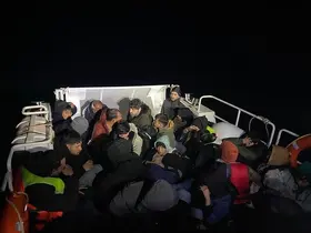 39 düzensiz göçmen yakalandı