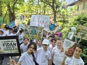 5 Haziran Dünya Çevre Günü kapsamında yürüyüş düzenlendi
