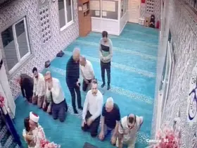 5 yaşındaki Altan’dan cami imamına duygu dolu kavuşma

