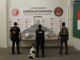 54 milyon değerinde uyuşturucu ele geçirildi
