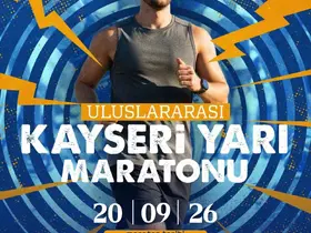 6. Uluslararası Kayseri Yarı Maratonu heyecanı başlıyor
