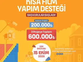 7. Esenler Film Festivali kapsamında ’Kısa Film Yapım Desteği’ başvuruları başladı

