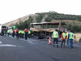 9 ayda yollar kan gölüne döndü: Bin 628 can kaybı, 311 bin yaralı

