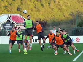 A Milli Futbol Takımı, Bulgaristan maçı hazırlıklarını sürdürdü
