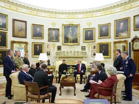 ABD Başkanı Trump, Beyaz Saray’da Zelenskiy ile görüştü
