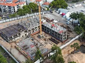 Abide H. Nuri Öncüer Huzurevi inşaatı devam ediyor
