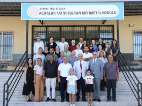 Acarlar’da yapımı tamamlanan ilkokul, eğitim için gün sayıyor
