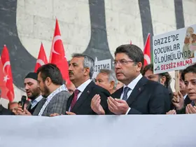 Adalet Bakanı Tunç: "65 binden fazla Filistinli şehit edildi"
